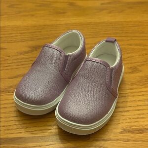 Kids Slip-On Shoes - Purple, Size 6